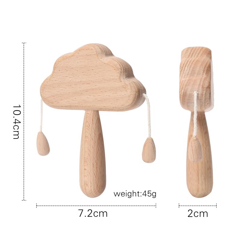 Wooden Cloud Shaker