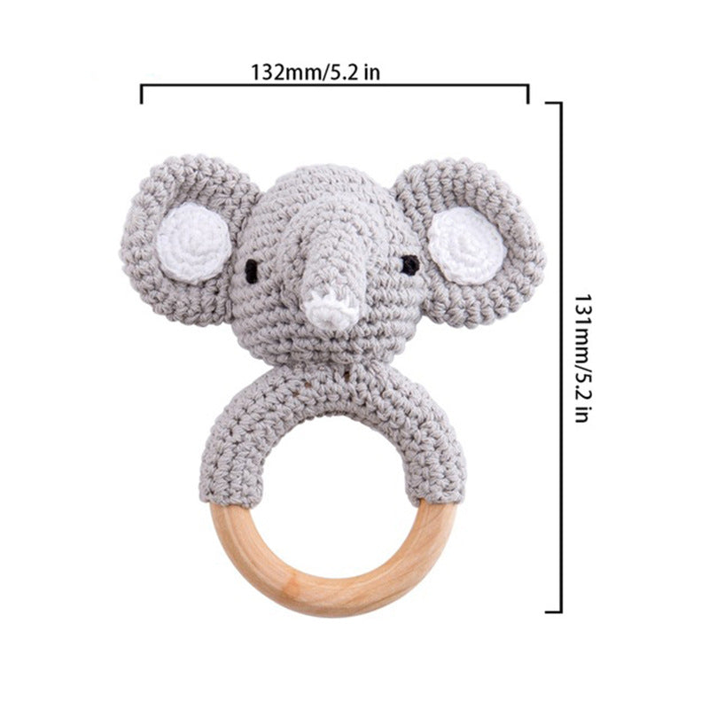 Elephants Crochet Teethers