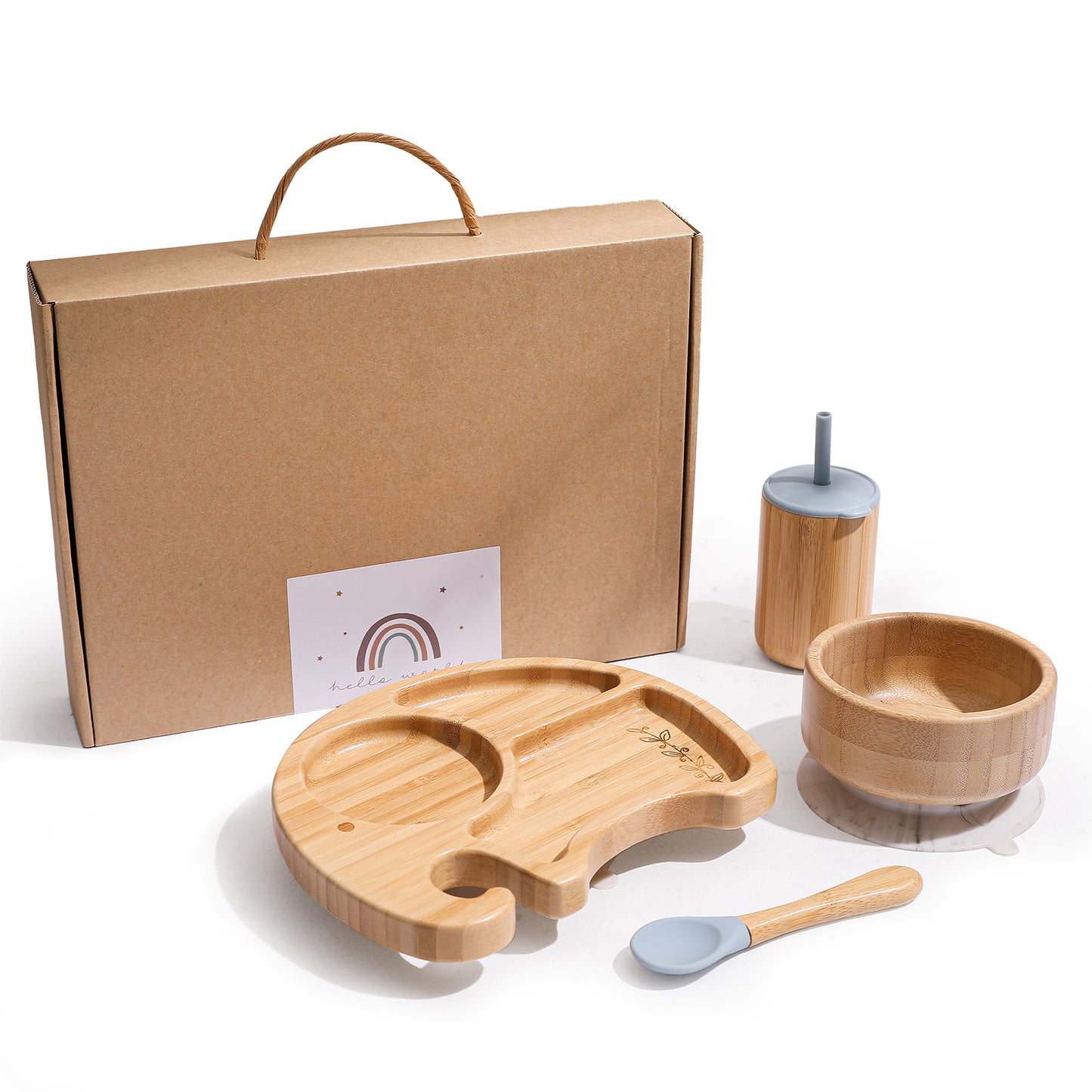 Bamboo Feeding Set