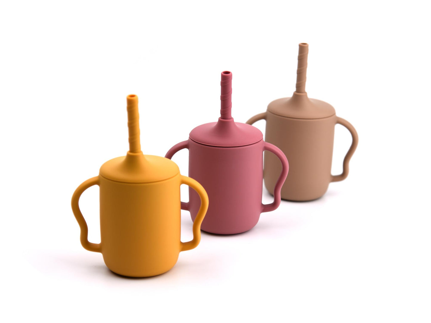 Silicone Cup with Curved Handle