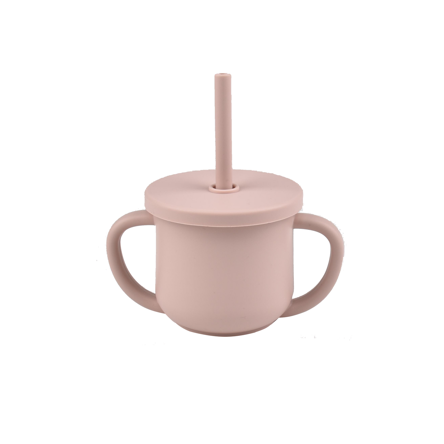 Silicone Cup with Straw