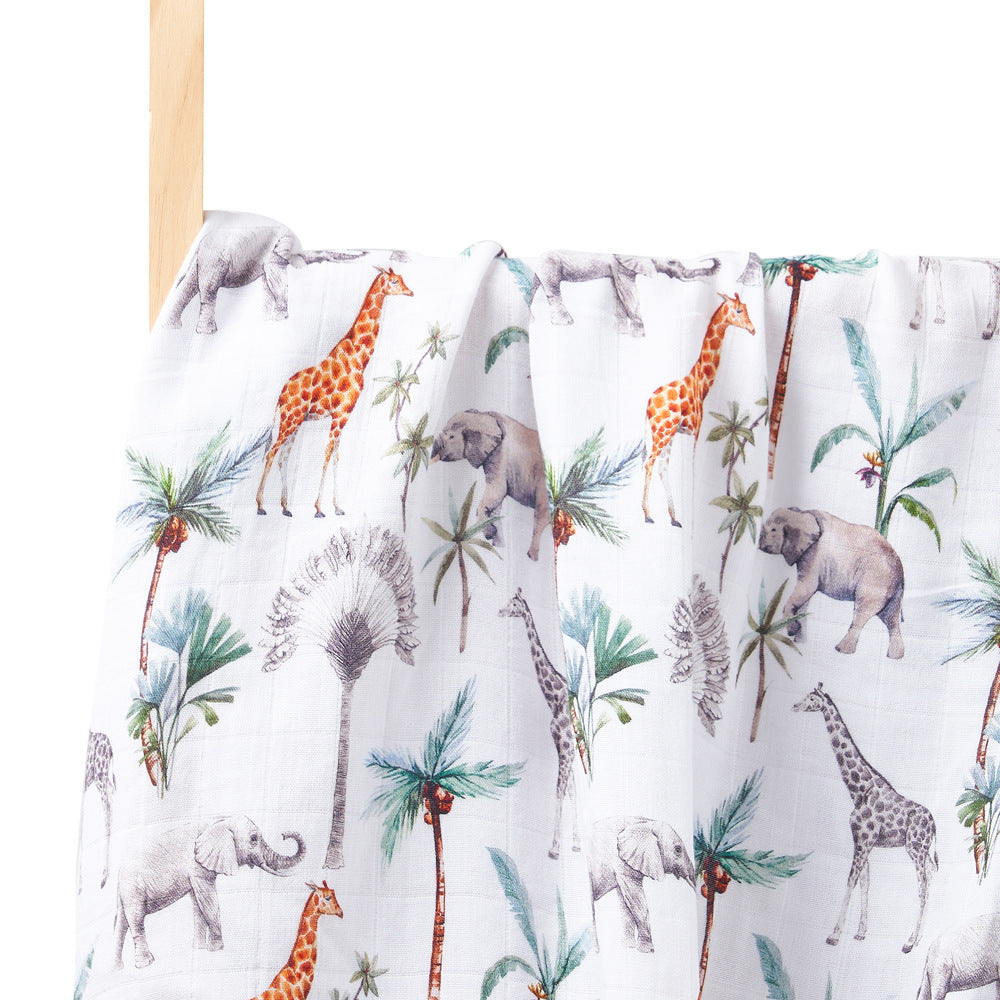 Giraffe Pattern Swaddle