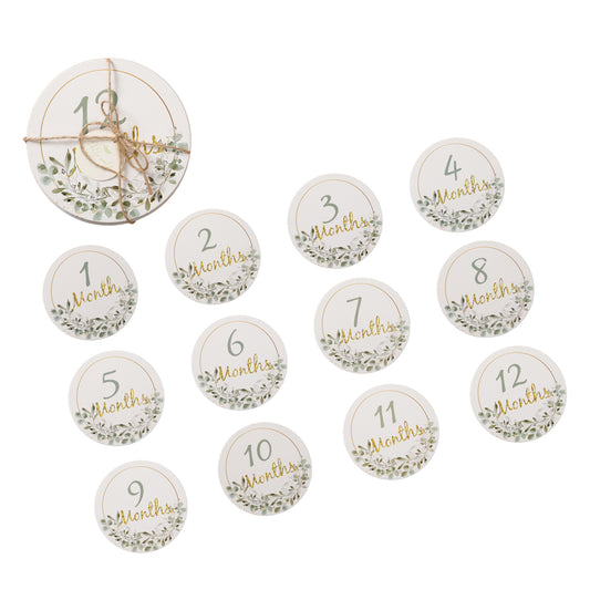 Paper Baby Milestone Set