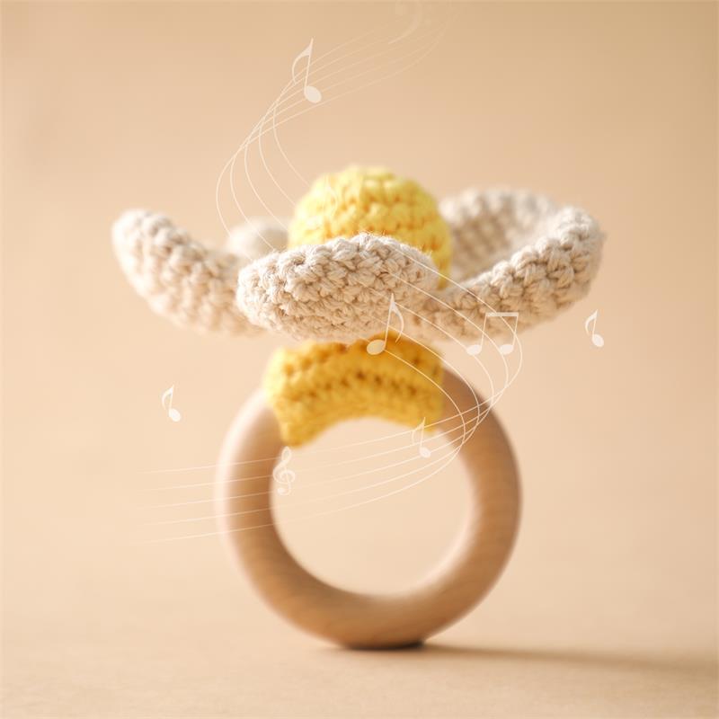 Sunflower Crocket Teether