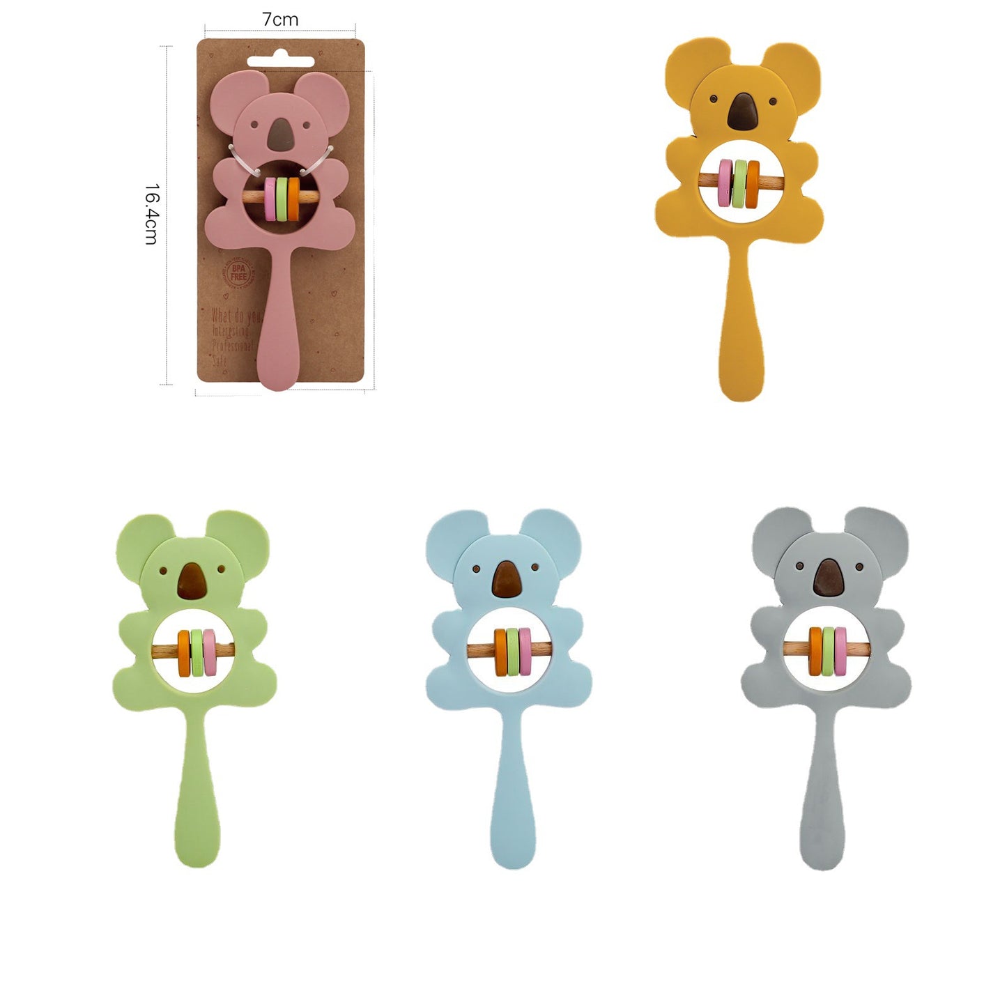 Koala Silicone Shakers