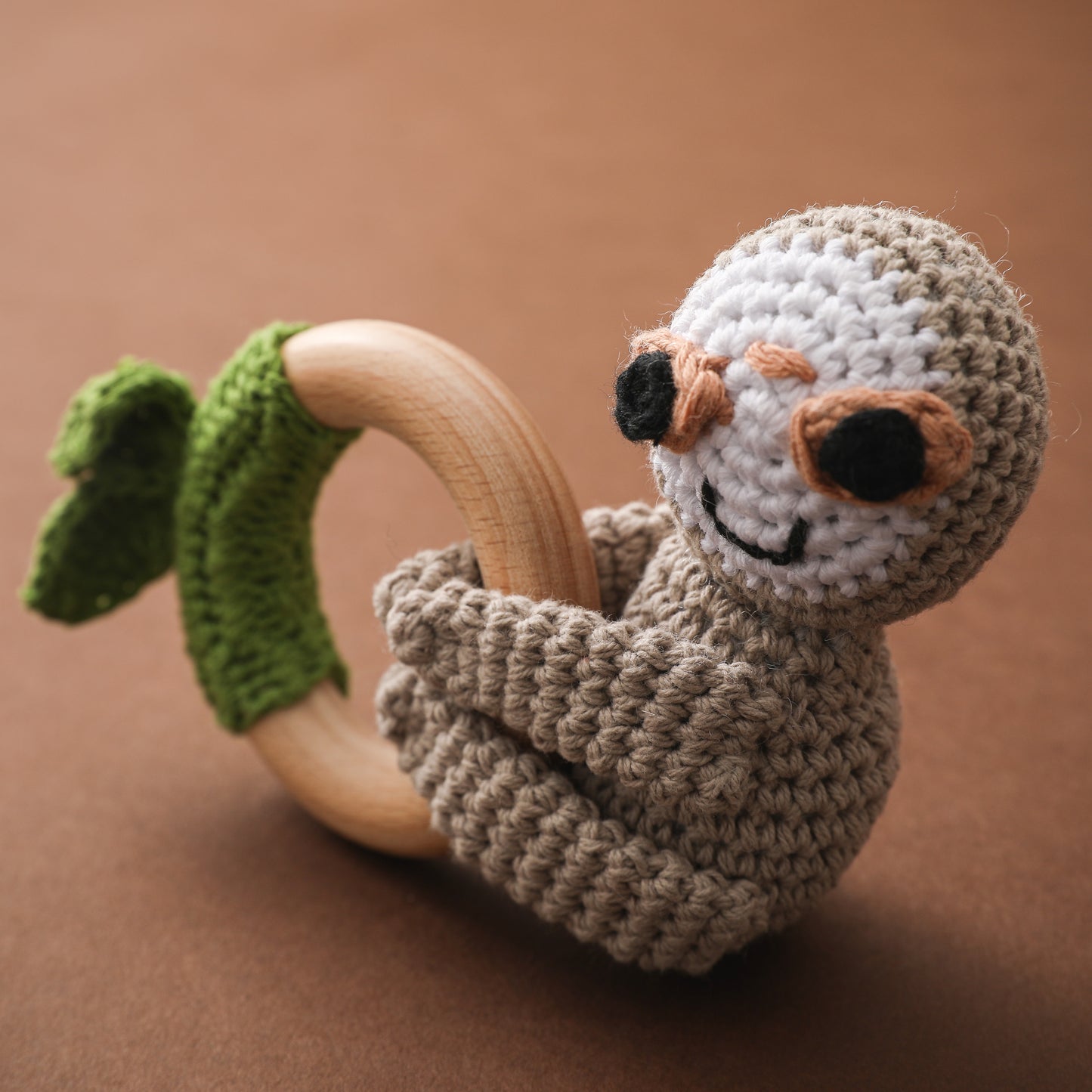 Sloth Crocket Teether