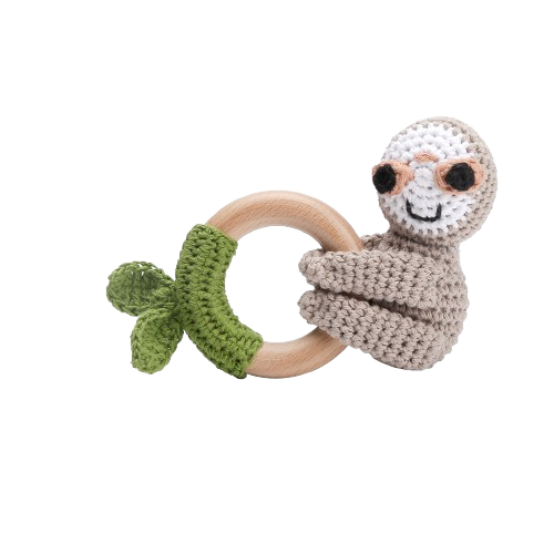 Sloth Crocket Teether