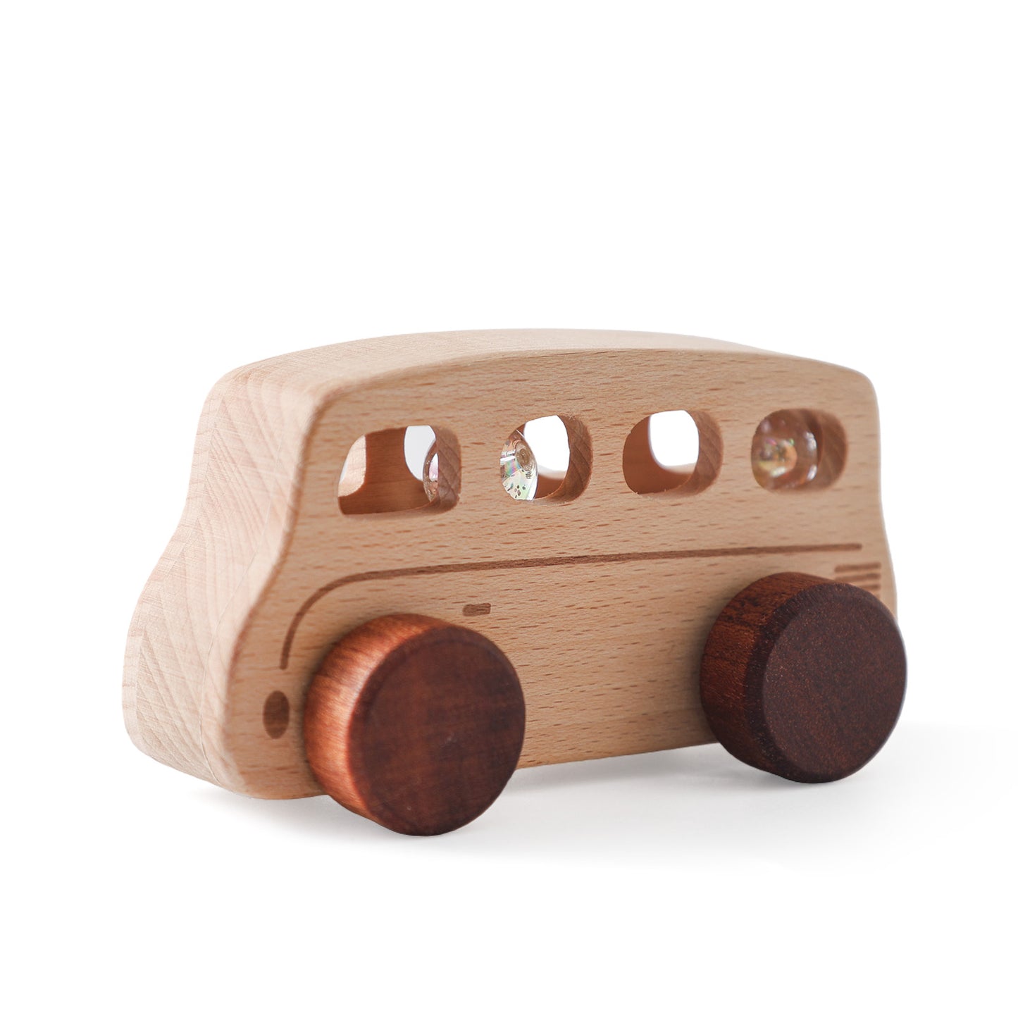 Wooden Push Car