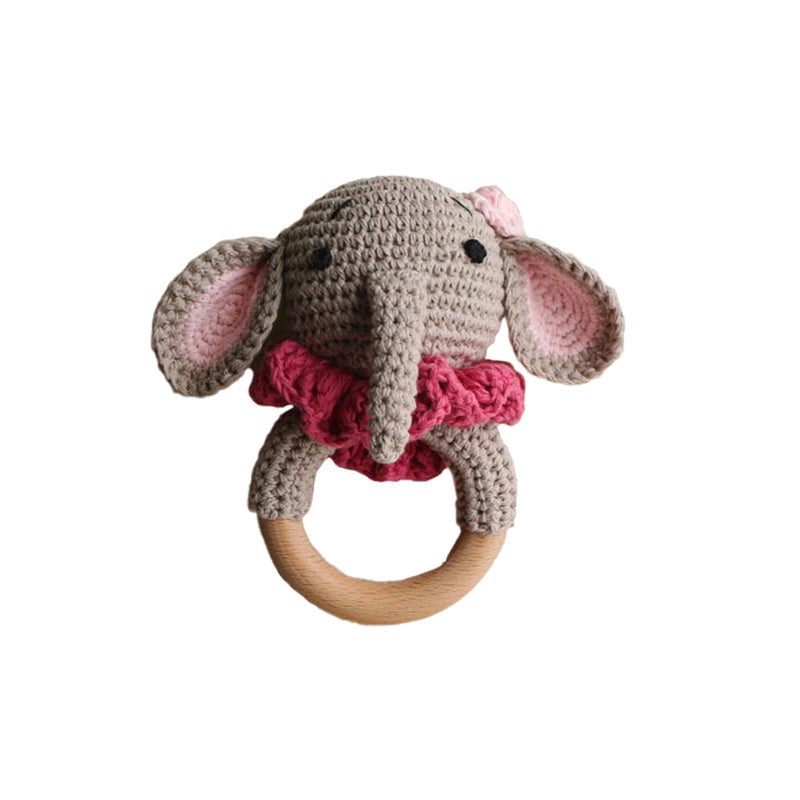 Elephants Crochet Teethers