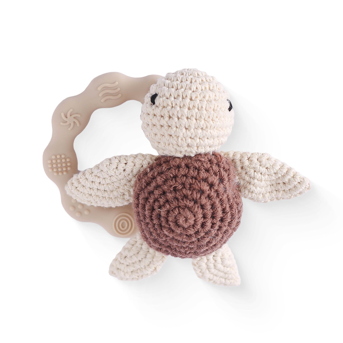 Turtle Crochet Teether