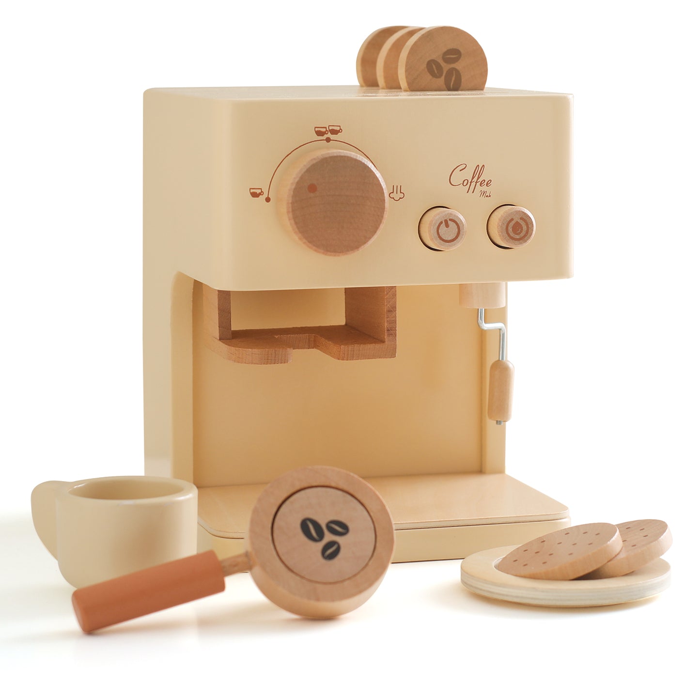 Wooden Coffee Machine