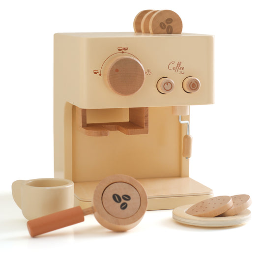 Wooden Coffee Machine