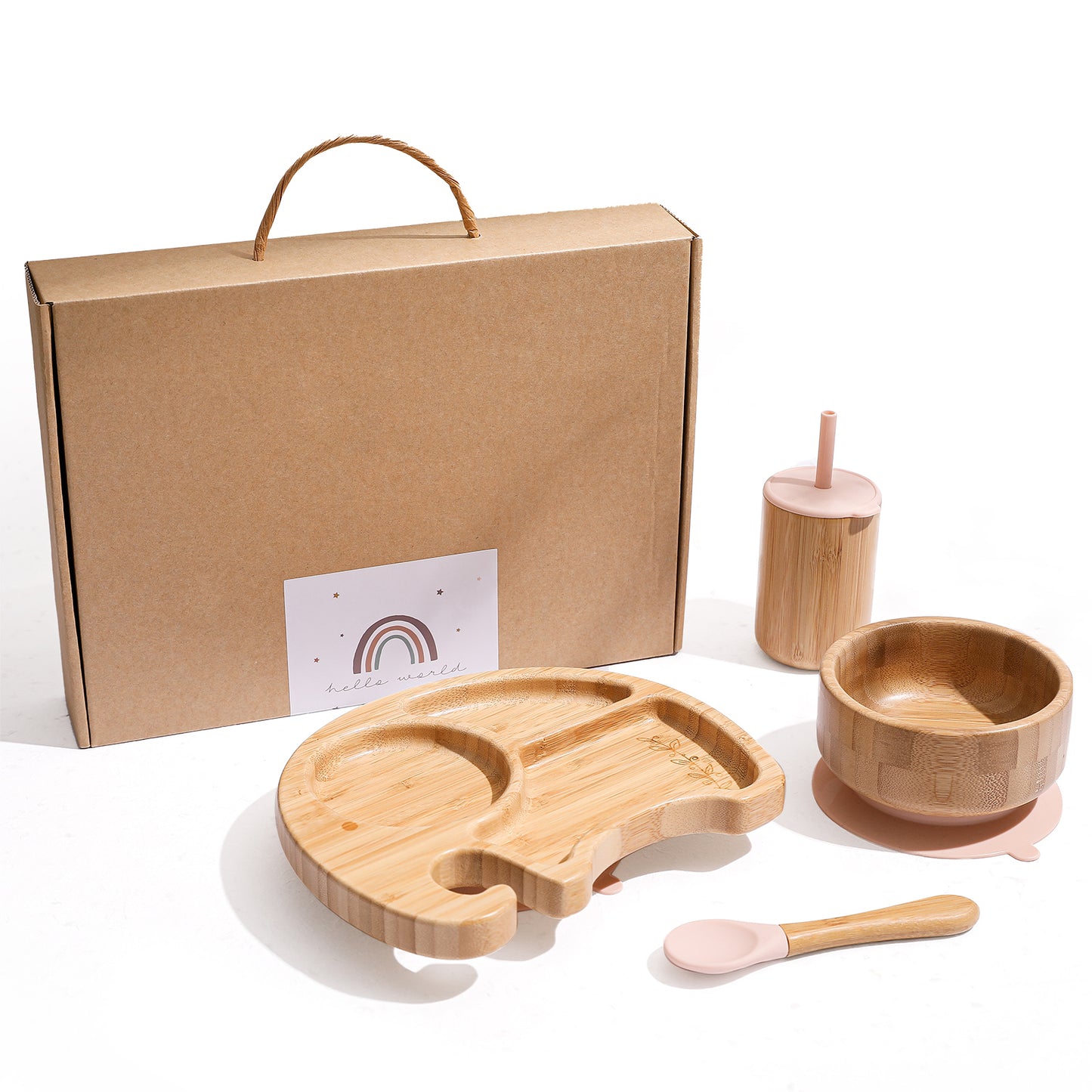 Bamboo Feeding Set
