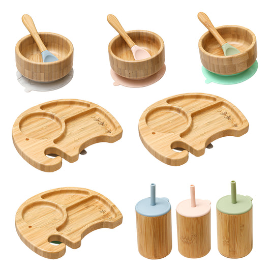 Bamboo Feeding Set