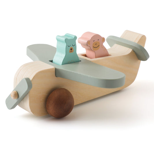 Wooden Aeroplane Toy