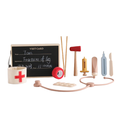 Wooden Doctor Playset