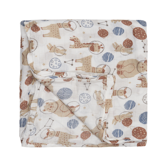 Llama Pattern Swaddle