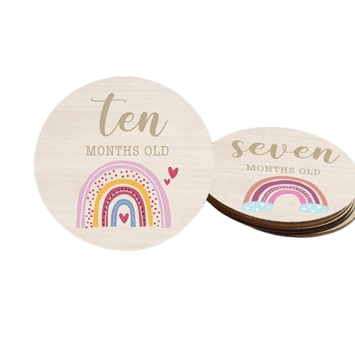 Hello World Rainbows Milestone Cards