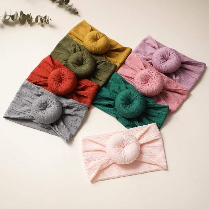 Round Knot Hair Bands