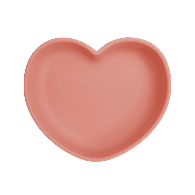 Heart-Shaped Silicone Plate