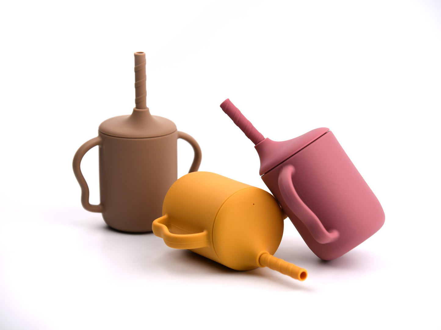 Silicone Cup with Curved Handle