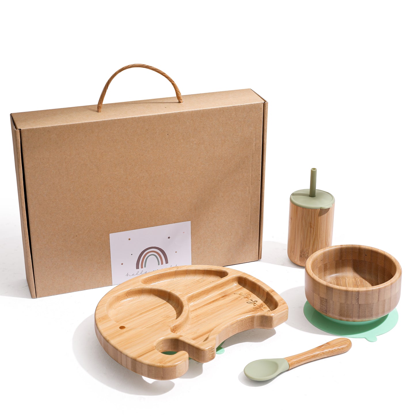 Bamboo Feeding Set