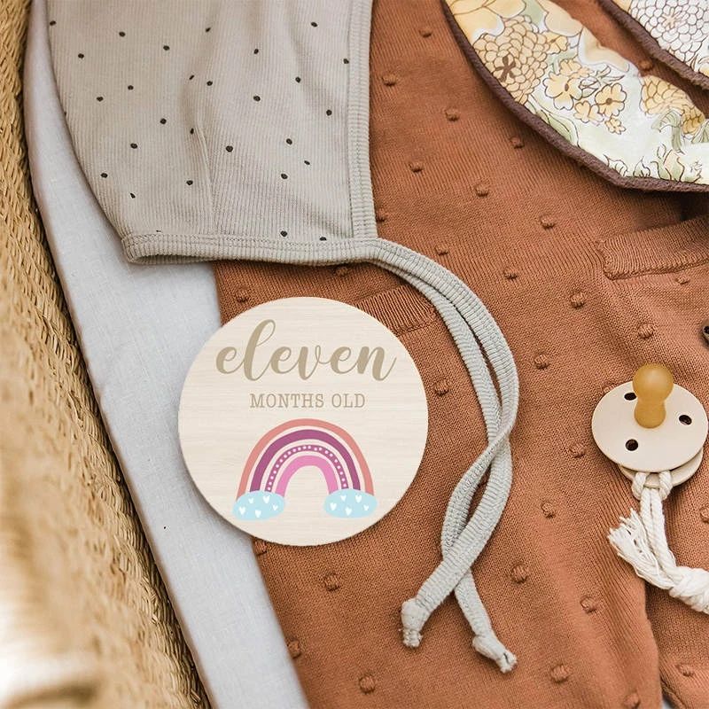 Hello World Rainbows Milestone Cards