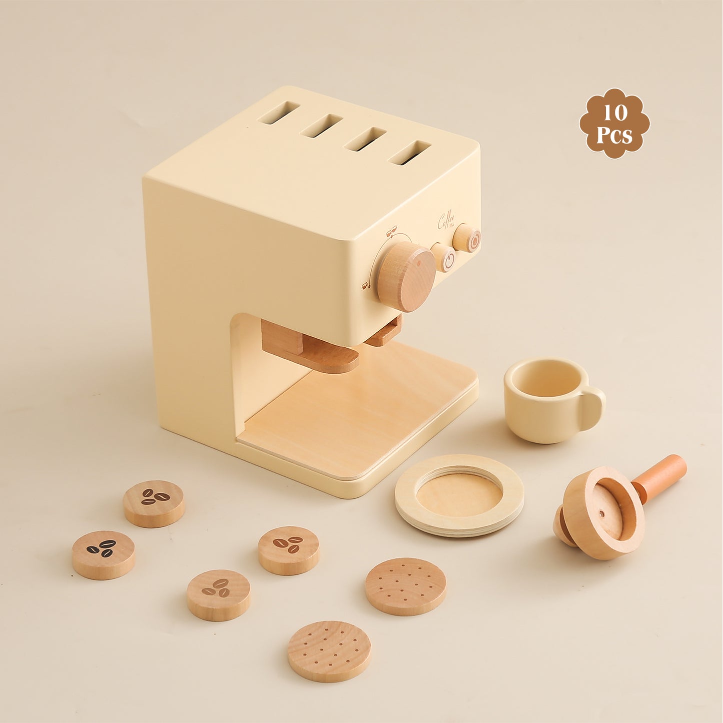 Wooden Coffee Machine