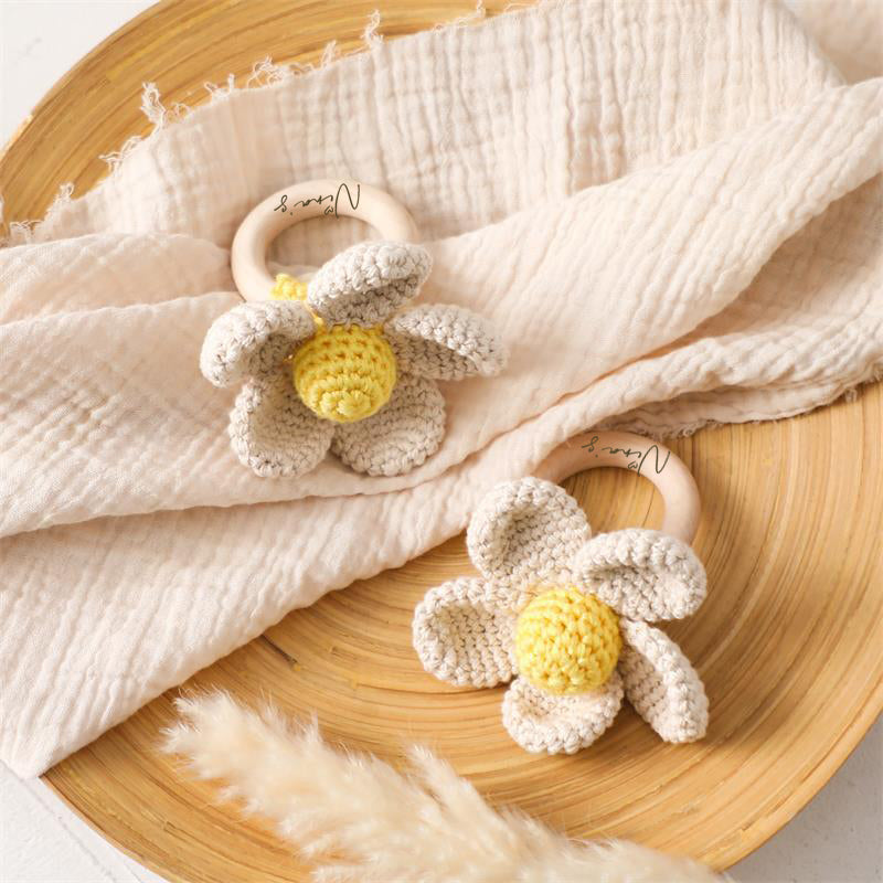 Sunflower Crocket Teether