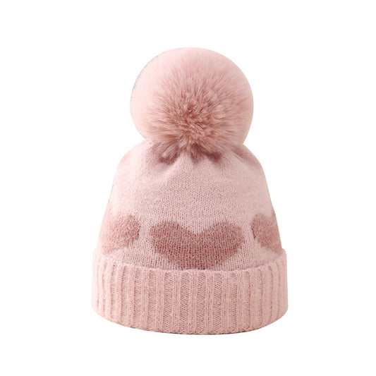Heart Knitted Beanie