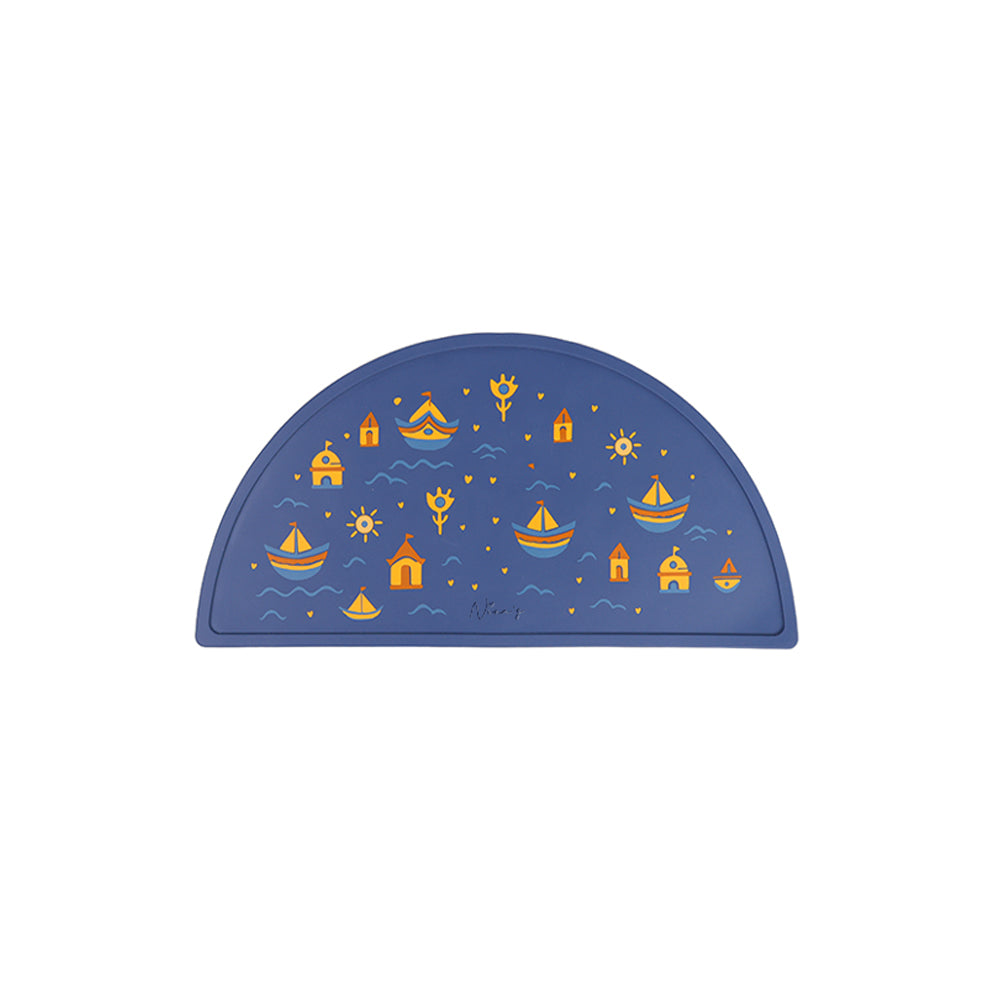 Silicone feeding mat for babies – Luzzu pattern by Nina’s