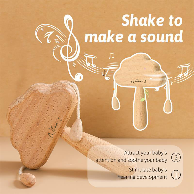 Wooden Cloud Shaker