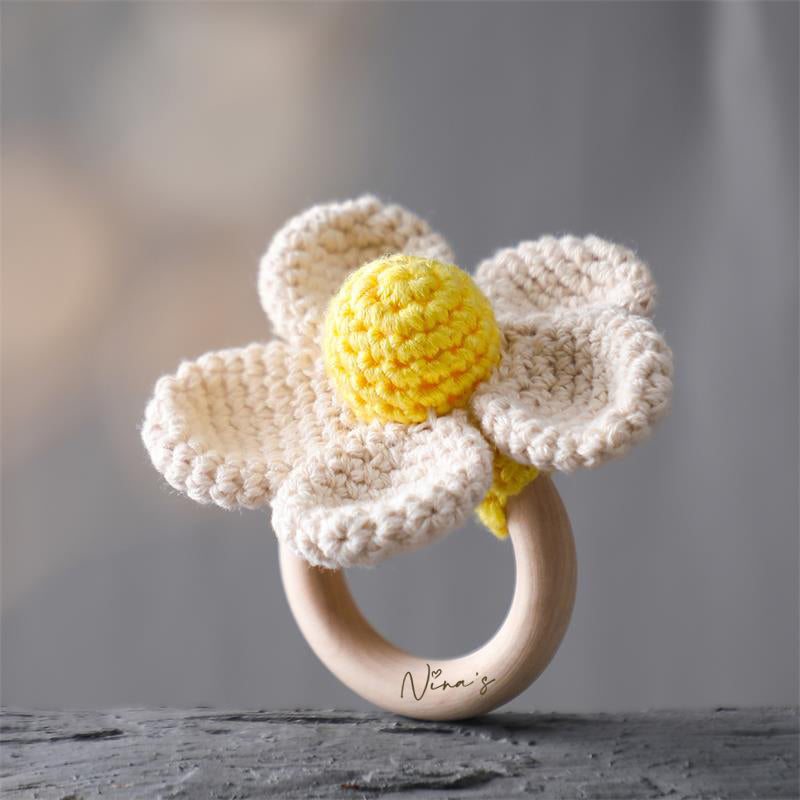 Sunflower Crocket Teether