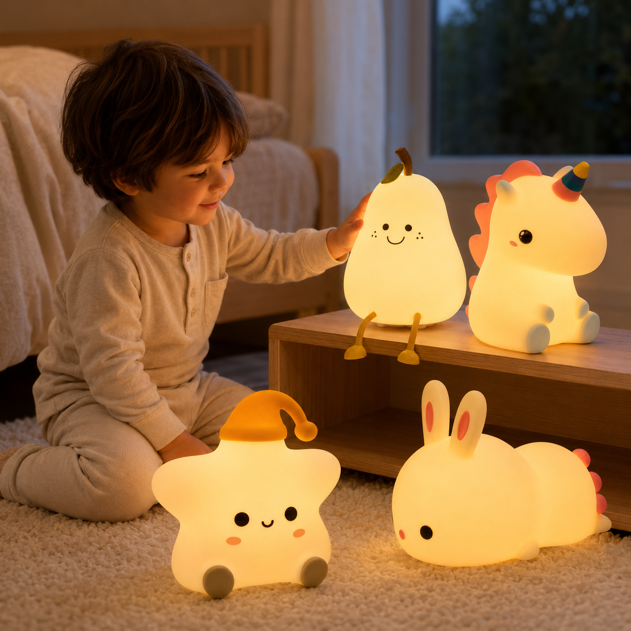 Pear Night Lamp