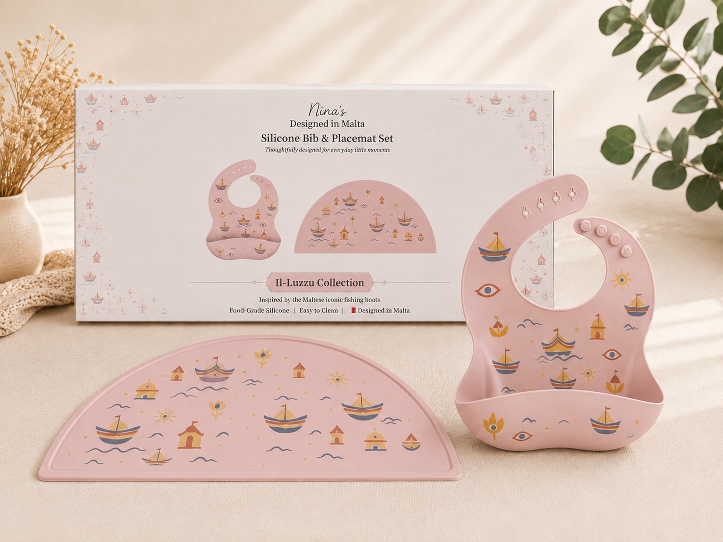 Il-Luzzu Bib & Placemat Edition