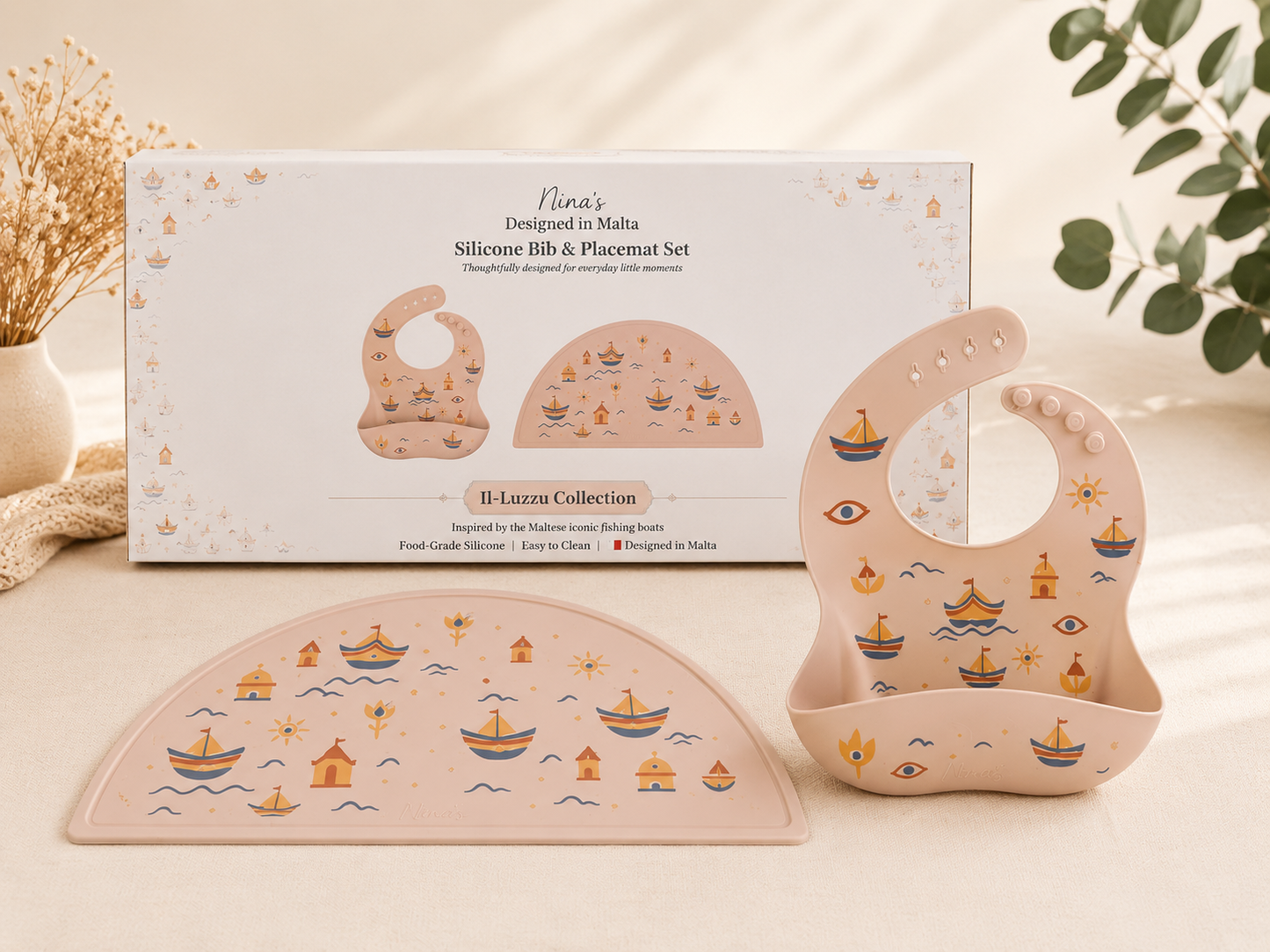 Il-Luzzu Bib & Placemat Edition
