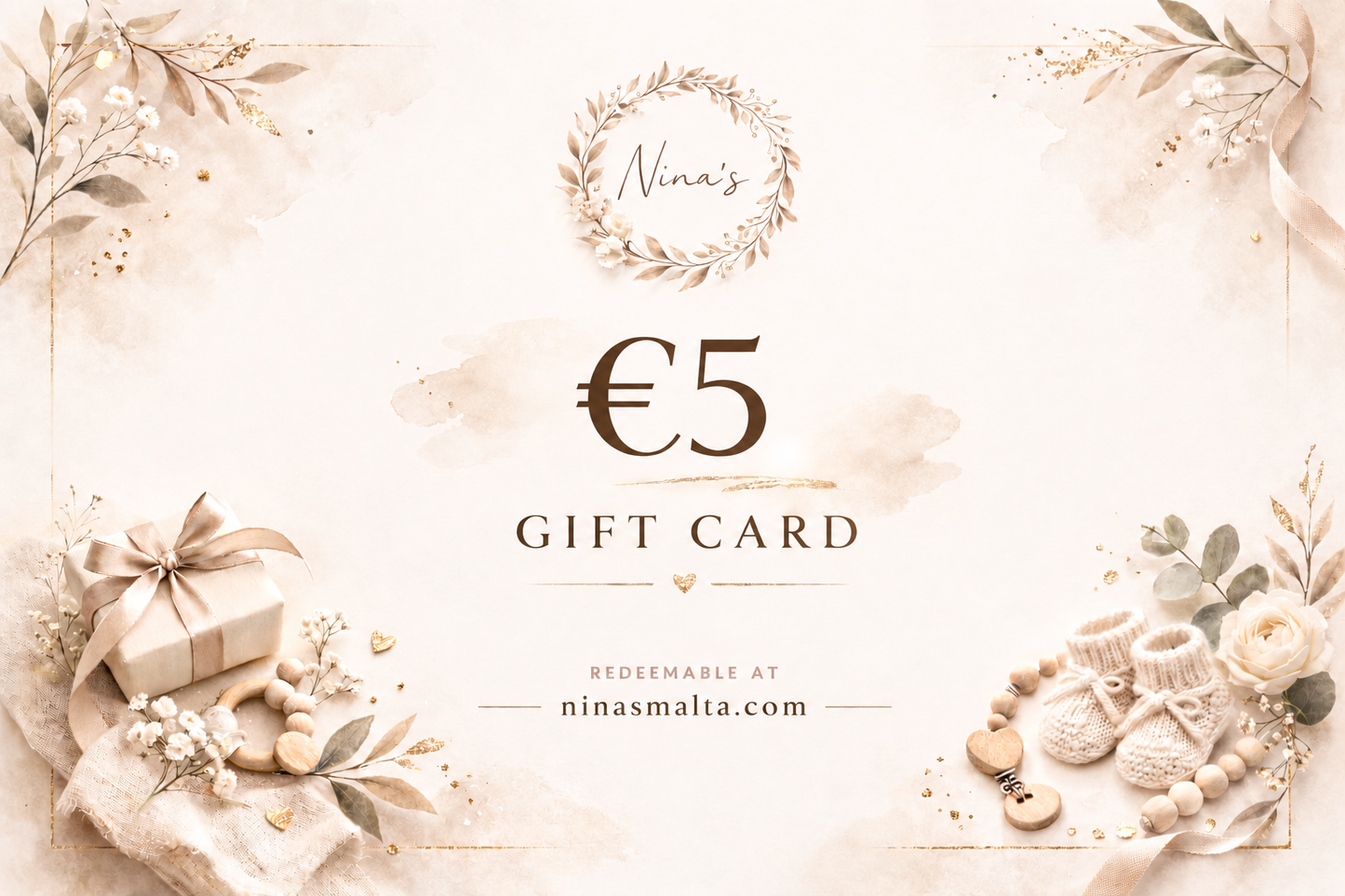 🎁 Nina’s Gift Card