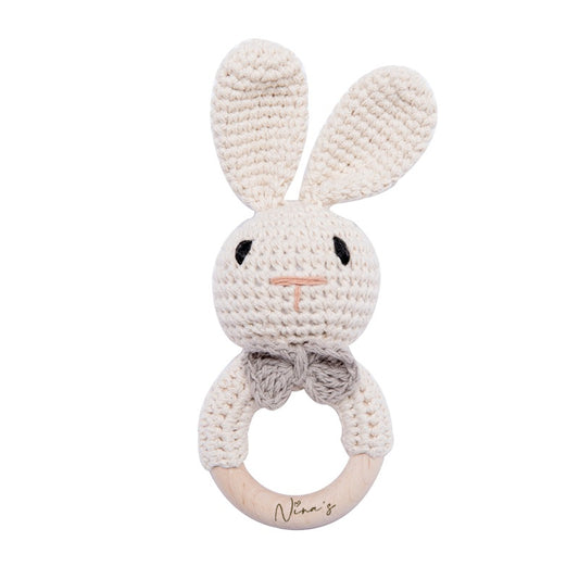 White Rabbit Crocket Teether