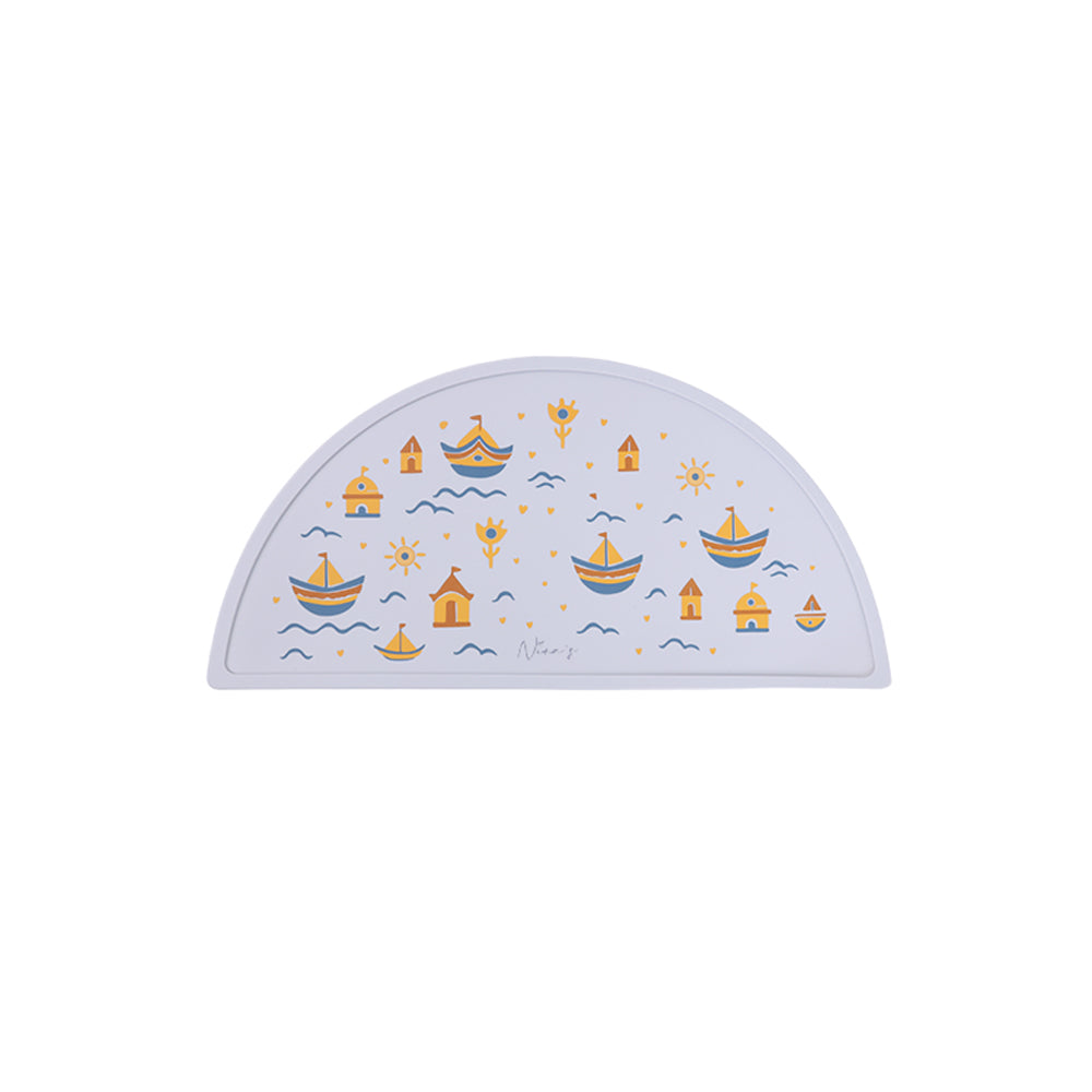 Silicone feeding mat for babies – Luzzu pattern by Nina’s