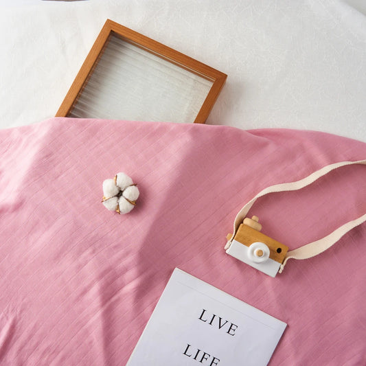 Large Baby Swaddle 120x110cm | Pink Swaddle