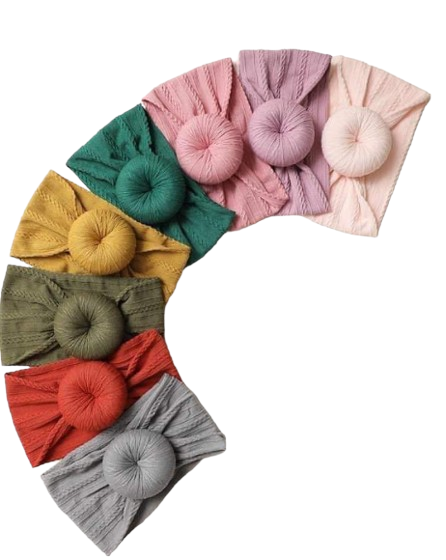 Round Knot Hair Bands