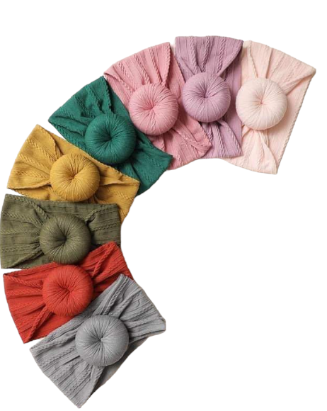 Round Knot Hair Bands