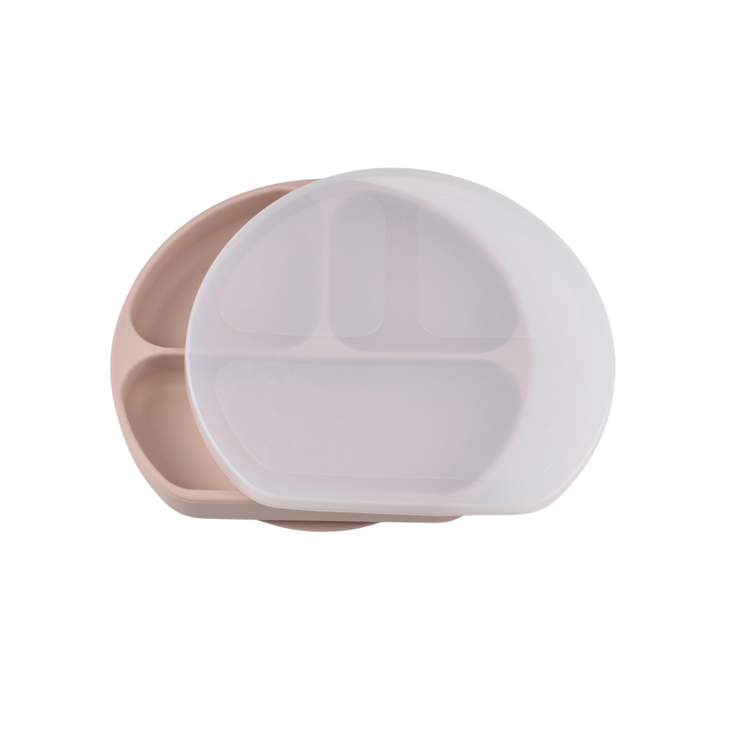 Divided Silicone Plate with Lid
